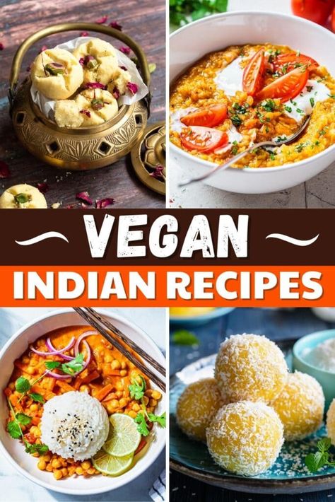 35 Easy Vegan Indian Recipes Vegan Korma, Vegan Indian Dishes, Vegan Butter Chicken, Vegan Naan, Jackfruit Curry, Vegan Chickpea Curry, Vegan Indian Recipes, Curry Stew, Indian Desserts