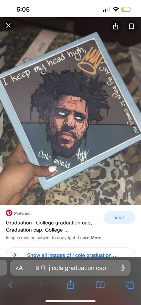 J Cole Cap Decoration, Lauryn Hill Graduation Cap, Graduation Cap Designs J Cole, Brent Faiyaz Graduation Cap, J Cole Grad Cap, Kendrick Lamar Graduation Cap, J Cole Graduation Cap Ideas, J Cole Graduation Cap, Waves Lyrics