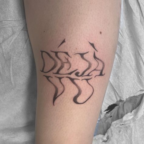 Deja Vu Tattoo Ideas, Deja Vu Tattoo, Dejavu Tattoo, Apprentice Tattoos, Montreal Tattoo, Skull Art Tattoo, Army Tattoos, Tattoo Dotwork, Winston Salem Nc