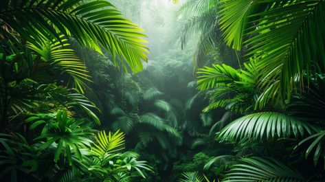 AI generated Beautiful photo of a tropical forest for a background Tree Saw, Wedding People, Forest Trees, Tropical Forest, Heart Tree, Cityscape Photos, Logo Banners, Nature Backgrounds, A Background