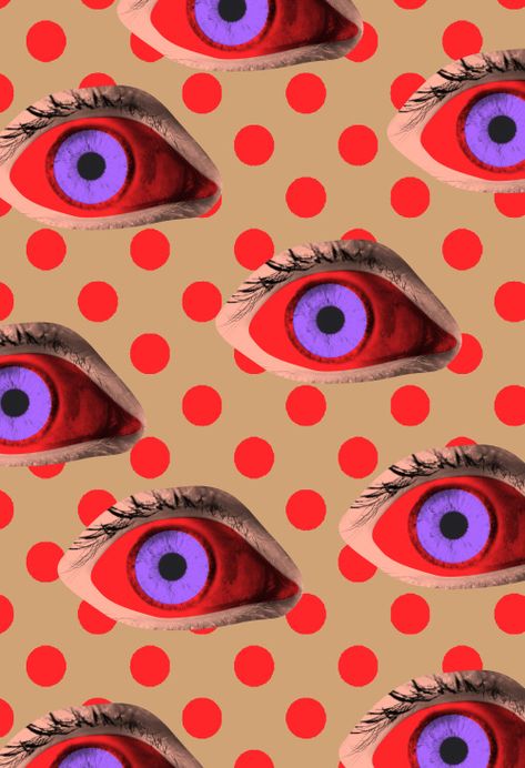 Tyler Spangler Art, Eye Artwork, Tyler Spangler, Eye Illustration, Eyes Artwork, Crazy Eyes, Eye Print, Unusual Art, Collage Design