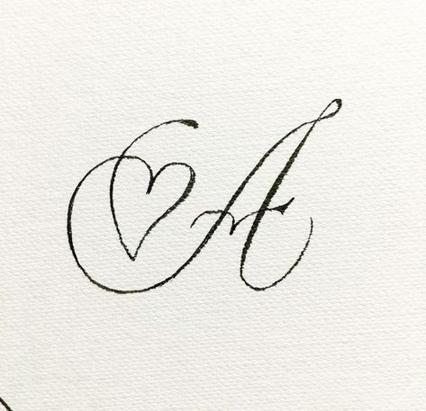 Names Design Letters Ideas, A Calligraphy Letter Capital, I Love You Calligraphy Handwriting, Cute Brand Names, I In Calligraphy, Letter I Calligraphy, Letter A With Heart, Love You Tattoo, How To Write A Love Letter