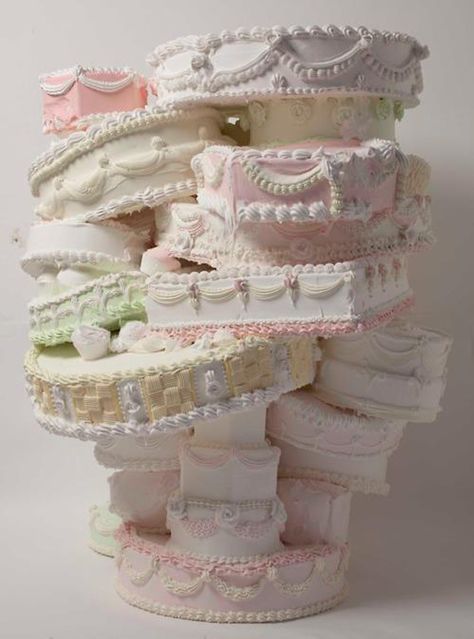 Caked Will Cotton, Different Types Of Cakes, Cotton Cake, Gateaux Cake, Ceramic Boxes, Crazy Cakes, Types Of Cakes, Cute Desserts, Love Cake