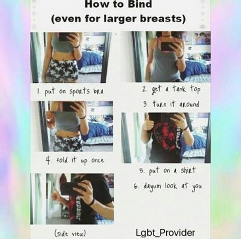 I don't know much about binding but here you wonderful ppl go if you do bind ( I have no idea if this works or is safe don't do anything that hurts) How To Bind With Bandages, Binding Tips Chest, Ace Bandage Binding, Binding Chest Without Binder, How To Make A Binder Out Of Leggings Ftm, Binder Bra Diy, How To Safely Bind Your Chest Without A Binder, Nonbinary Flat Chest, Binding Methods Trans