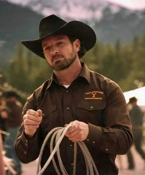 Ryan From Yellowstone, Ryan Yellowstone Aesthetic, Ian Bohen Yellowstone, Ryan Yellowstone, Yellowstone 1923, Yellowstone Men, James Core, Cowboy Men, Paul Freeman