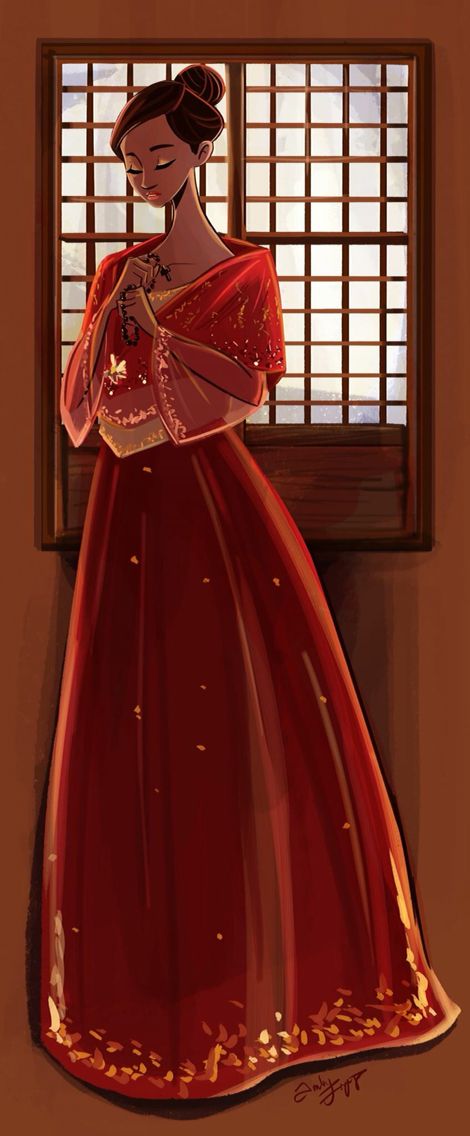 A #HeneralLuna inspired bookmark design #Philippines #Filipiniana #Filipina #Filipino #BarotSaya #Red Harana Filipino Tradition Drawing Ideas, Filipiniana Aesthetic, Filipina Drawing, Baro't Saya Drawing, Red Filipiniana, Filipina Art, Philippine Mythology, Modern Filipiniana Dress, 1990 Style