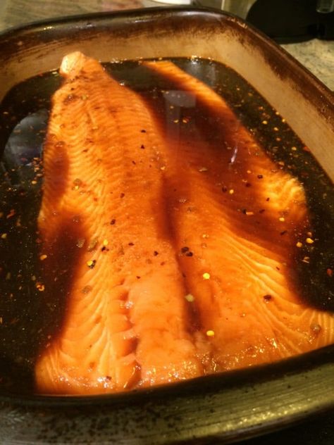 Smoked salmon brine is the key to perfectly moist, tender smoked fish. This recipe and video explain how to make and use salmon brine! #SmokedSalmonBrine #BrineForSmokedSalmon Salmon Brine, Smoked Salmon Brine, Smoked Fish Recipe, Salmon Jerky, Recipe For Fish, Salmon Recipes Baked, Salmon Recipes Baked Healthy, Bbq Salmon, Smoked Salmon Recipes