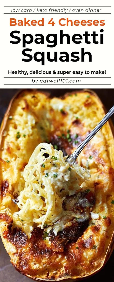 Garlic Spaghetti Squash, Spaghetti Cheese, Spaghetti Squash Recipes Chicken, Healthy Squash Recipes, Spaghetti Squash Recipes Healthy, Spaghetti Squash Recipes Easy, Squash Spaghetti, Spaghetti Squash Recipe, Garlic Spaghetti