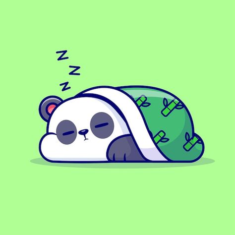 Panda sleep vectors, photos and PSD files | Free download Panda Vector Illustration, Vector Icons Illustration, Animal Nature, Business Card Maker, Card Banner, Poster Invitation, Presentation Template Free, Cartoon Clip Art, Cute Panda