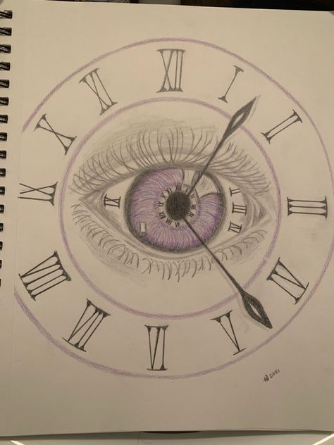 Eyes clocks time pencil art drawings pencil art pencil sketches #eyes #clock #time #pencildrawing #pencil #pencilart #pencilsketch Portraits Of Celebrities, Drawings With Meaning, Clock Drawings, Art Homework, Face Art Drawing, Watch Drawing, Easy Disney Drawings, A Level Art Sketchbook, Clock Painting