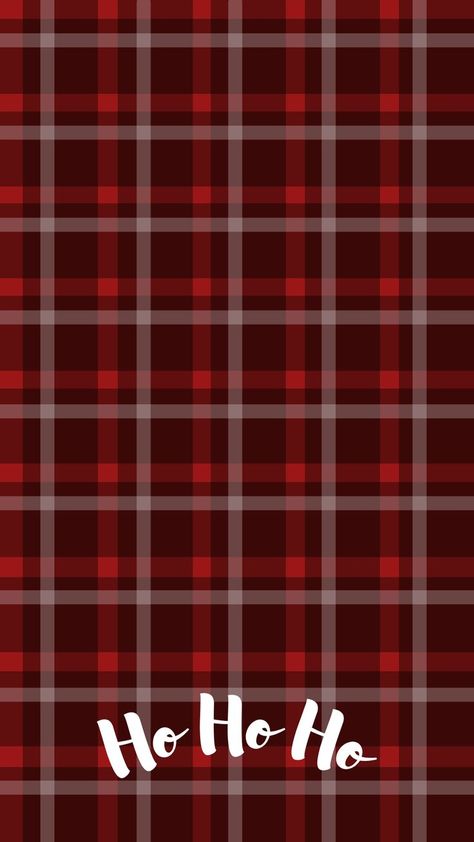 Wallpapers for iPhone | Christmas pattern, red, Ho Ho Ho Holiday Lockscreen, Christmas Plaid Background, Christmas Wallpapers For Iphone, Love Pink Wallpaper, Plaid Wallpaper, Christmas Aesthetic Wallpaper, Christmas Wallpapers, Wallpapers For Iphone, Wallpaper Iphone Christmas