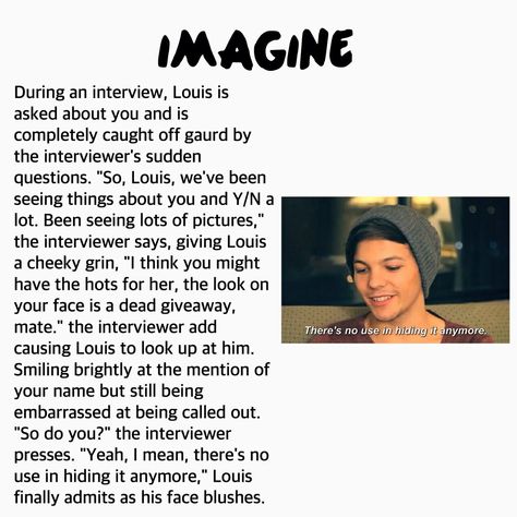 Louis Tomlinson Imagines Cute, One Direction Fanfiction, Louis Tomlinson Imagines, Louis Imagines, Cheeky Grin, One Direction Imagines, I Love One Direction, Louis Tomlinson, See Picture