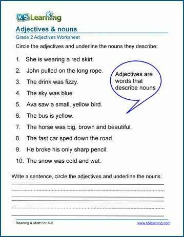 Adjective Worksheets 2nd Grade, Describing Words Grade 2, Worksheet On Adjectives For Grade 2, Describing Words Worksheet For Grade 1, Adjectives And Nouns Worksheet, Adjectives For Grade 1, Adjectives Worksheet 2nd Grade, Adjectives Worksheet For Grade 1, Worksheets On Adjectives