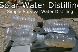 DIY Solar Water Distiller! - Simple Solar Water Distilling - Easy DIY (for Survival/SHTF): 8 Steps (with Pictures) Solar Water Distiller, Water Distiller, Water Survival, Solar Power Diy, Water Purification System, Emergency Preparation, Survival Life Hacks, Survival Techniques, Solar Water