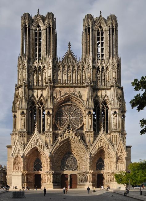 Reims Cathedral, France Reims Cathedral, Gothic Church, Sacred Places, Gothic Architecture, 2025 Vision, Travel Information, Photo Tips, How To Take, Most Beautiful Places