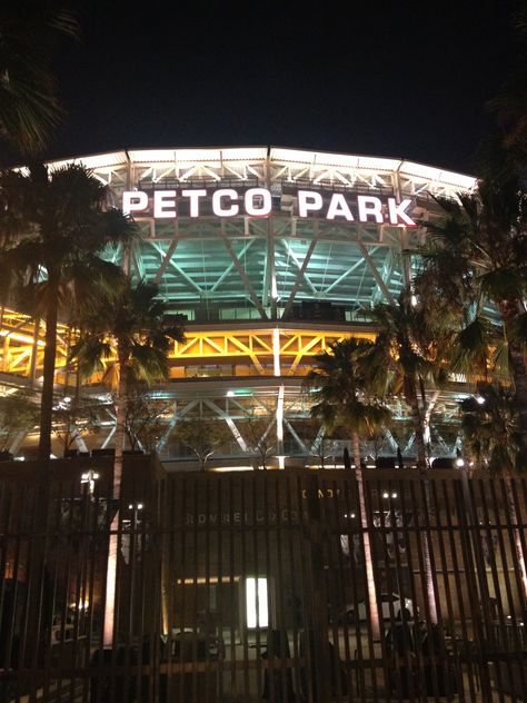 Petco Park in San Diego Petco Park San Diego, Park Wallpaper, University Of San Diego, Petco Park, Wallpaper Ios, Baseball Pictures, Iphone Wallpaper Ios, Dream School, Take Me Out