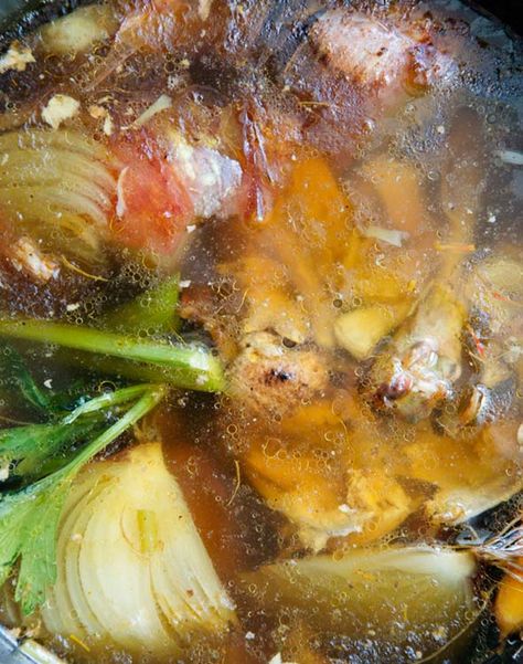 Leftover Roast Chicken Soup Chicken Carcass Soup, Roast Chicken Soup, Sumac Chicken, Leftover Roast Chicken, Campbells Soup Recipes, Roast Chicken Leftovers, Leftover Chicken Recipes, Chicken Soup Recipe, Roast Chicken Recipes