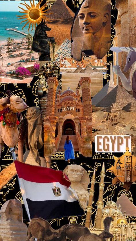 Egypt Wallpaper, Egypt Vacation, Egyptian Drawings, Egypt Aesthetic, Study Desk Decor, Travel Collage, Good Photo Editing Apps, Butterfly Background, Graduation Project