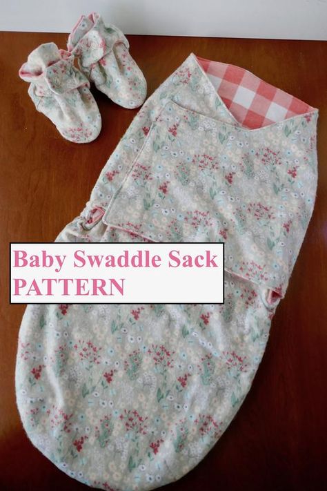 Baby Swaddle Sleeper Bag Pattern Sleep Sack Swaddle Sack | Etsy Swaddle Sack Pattern, Baby Swaddle Pattern, Syprosjekter For Nybegynnere, Sewing Materials, Baby Diy Projects, Swaddle Sack, Knitting Baby, Baby Sleep Sack, Diy Bebe