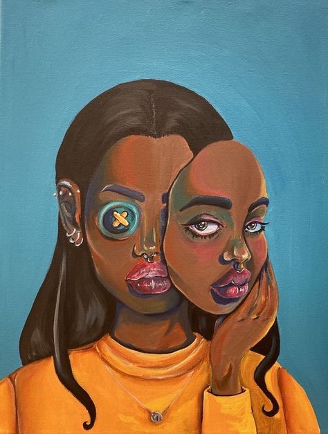 #follow #artwork #art #artistic #artist #painting #blogging #blogger #blog Black Art Painting, Afrocentric Art, Tableau Art, Self Image, Dope Art, Hippie Art, Ethereal Art, Painting Art Projects, Barbie World