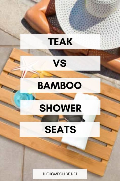 Wooden Shower Bench, Teak Shower Seat, Teak Shower Stool, Bathtub Seat, Wood Shower Bench, Bathroom Bench, Teak Shower Bench, Teak Bathroom, Shower Stool