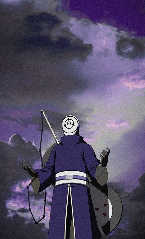 Iphone Wallpaper Characters, Obito Cute Wallpaper, Tobi Uchiha Wallpapers, Tuff Anime Wallpapers, Obito Iphone Wallpaper, Obito Background, Tobi Naruto Wallpapers, Obito Photo, Uchiha Obito Wallpapers