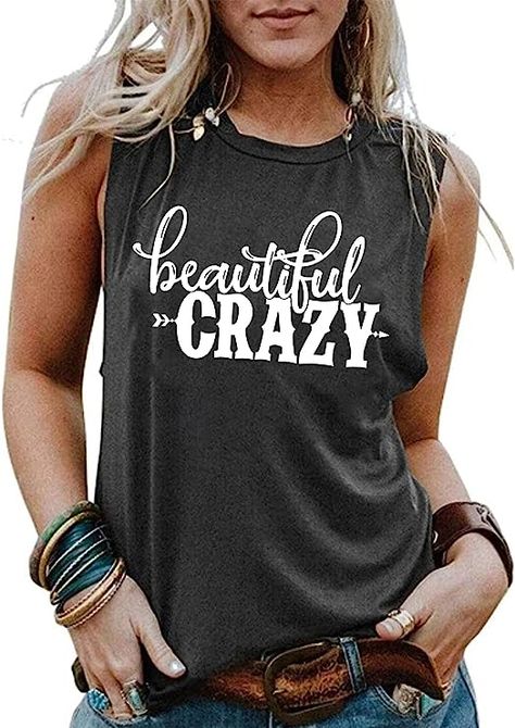 This girls country music festival tank is made of breathable and stretch fabric which is super comfy soft, which combination will make you feel more comfortable and breathable to wear, and keep you dry all day long. This post may contain affiliate links Cargo Pants Outfit Ideas, Soft Summer Outfits, Fall Outfit Trends, Trendy Casual Outfits, Country Festival, Pants Outfit Ideas, Outfits Back To School, Denim Jumpsuits, Fashion Outfits Summer