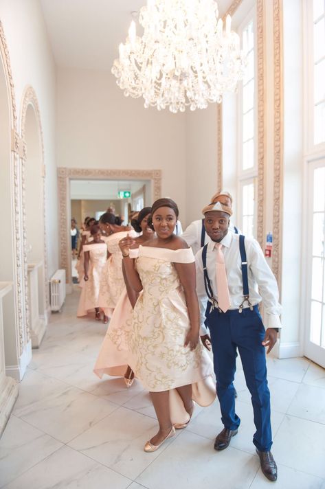 Bridal Team about to enter the reception hall. #bridesmaids #groomsmen #zimbabwean #Zambian #NudeDress #bridesmaid #bridesmaiddresses #dress #dresses #weddings Bridesmaids Groomsmen, Nude Dress, Reception Hall, Bridesmaid Dresses, Dress Es, Weddings, Wedding Dress, Dresses