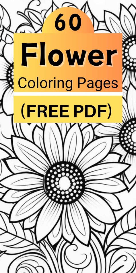 Immerse yourself in creativity with 60+ Free Printable Flower Coloring Pages for Kids and Adults! Whether you're a seasoned artist or just starting out, these diverse floral designs provide a delightful way to relax and express your creativity. From intricate blooms to charming petals, these free printable coloring pages offer a captivating journey through the beauty of nature. #FreePrintableColoringPages #FlowerColoring #CreativeExpression Boho Coloring Pages Free Printable, Free Flower Coloring Pages Printables, Free Adult Coloring Printables Flowers, Floral Coloring Pages Free Printable, Free Printable Flower Coloring Pages, Color By Number Printable Free Difficult, Flower Coloring Pages Free Printable, Butterfly Coloring Pages Free Printable, Flower Coloring Pages For Adults