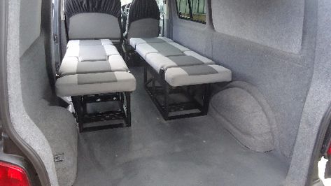 The Washington Campervan Single Bed Seat order online from PopTop Camper Van Beds Bed Seat, Camper Beds, Van Bed, Tiny Camper, Upholstery Bed, Pop Top, Single Bed, Camper Van, Van Life