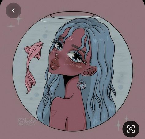 Bratz Tattoo, Pisces Girl, Zodiac Art, Hippie Art, Girls Cartoon Art, Girly Art, The Signs, Tag Someone, Girl Drawing