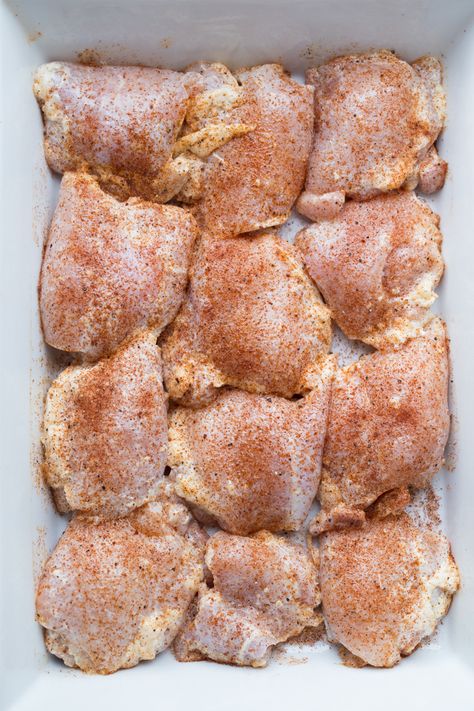 Chicken Thighs Crockpot Recipes, Easy Chicken Thigh Recipes Baked, Easy Chicken Thighs, Chicken Thighs In Oven, Easy Baked Chicken Thighs, Baked Boneless Chicken Thighs, Chicken Thigh Recipes Easy, Thigh Recipes Easy, Chicken Thighs Dinner