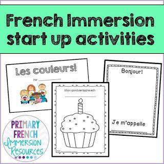 Kindergarten French, French Immersion Kindergarten, Classroom Expectations Poster, French Immersion Resources, Get To Know You Activities, French Worksheets, French Activities, Spanish Teaching Resources, French Education