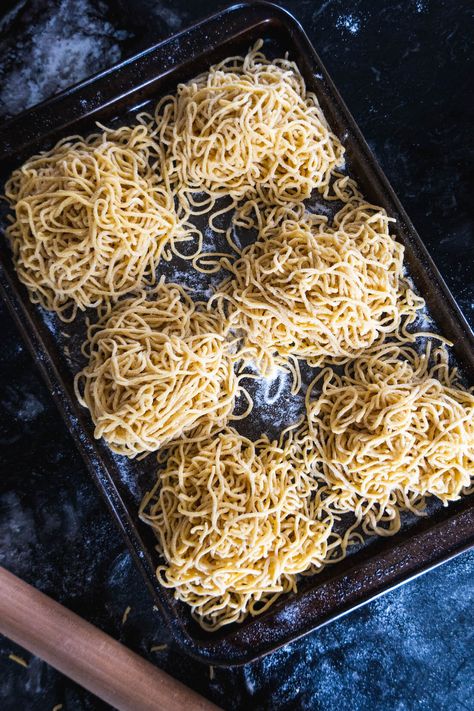 Gluten Free Noodles Homemade, Gluten Free Udon Noodles, Gluten Free Noodles Recipe, Gluten Free Ramen Noodles, Homemade Gluten Free Pasta, Ramen Noodle Recipe, Homemade Ramen Noodles, Gluten Free Ramen, Fresh Pasta Recipes