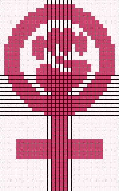 Feminist Alpha Pattern, Feminist Crochet Patterns, Feminist Cross Stitch Pattern, Alpha Patterns Knitting, Feminist Crochet, Woman Cross Stitch, Feminist Symbol, Crochet Grid, Pixel Crochet