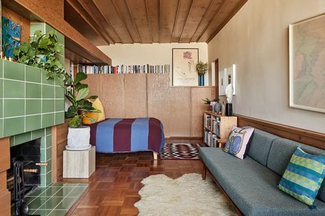 This 594-Square-Foot Apartment in Silver Lake Is a Modernist Jewel | Architectural Digest | Architectural Digest Modernist Apartment, Craftsman Renovation, Schindler House, Alice Waters, Harbor House, Huge Windows, Paris Apartments, Silver Lake, Window Wall