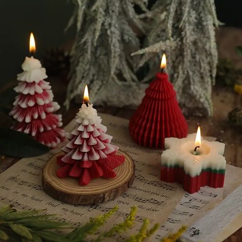 Faster shipping. Better Service. Candle Room Decor, Scented Candles Decor, Christmas Tree Scent, Luxury Christmas Tree, Christmas Scented Candles, 3d Christmas Tree, Candle Gift Box, Christmas Tree Candles, Scented Candles Luxury