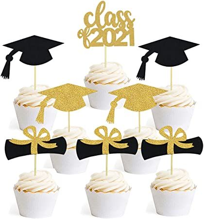 Easy Graduation Party Decorations, Graduation Party Desserts, Graduation Party Cake, Graduation Cupcake Toppers, Graduation Cake Toppers, Diy Graduation, Graduation Party Planning, Graduation Party Themes, Graduation Party Decorations