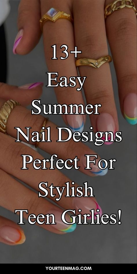 Summer calls for fun, stylish nails that scream confidence! If you love trendy nails but want something easy and simple, I’ve got you covered. Whether you’re feeling blue nails for a poolside chill, red nails for a bold statement, or pink nails for that soft, girly vibe—there’s something here for every mood. These easy summer nail ideas are perfect for vacations, beach days, or even a casual brunch. White nails add that fresh, clean look, while beach nails and spring nails bring out those breezy, carefree vibes. Ready to level up your vacation nails game? Check out the full list and save your favorites now—you’ll want these for your next nail appointment! Easy Summer Nail Ideas, Trendy French Tips, Easy Summer Nail Designs, Cute Pink Nail Designs, Nails Minimal, Light Pink Nail Designs, Easy Nail Designs Summer, Aesthetic Nail Art, Cute Pink Nails