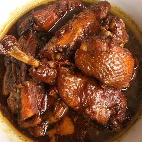 Ayam Kecap, Pot Roast, Chicken Wings, Food Videos, Food Lover, Great Recipes, Chicken Recipes, Food And Drink, Meat