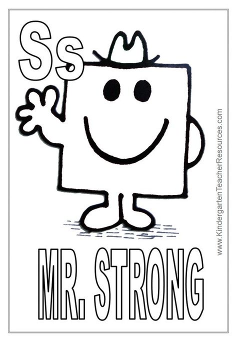 mrstrong.GIF (720×1040) Mr Men Books, Mr Strong, Coloring Worksheets, Vintage Coloring Books, Curly Crochet Hair Styles, Monsieur Madame, Little Miss Sunshine, Mr Men, Cartoon Coloring Pages