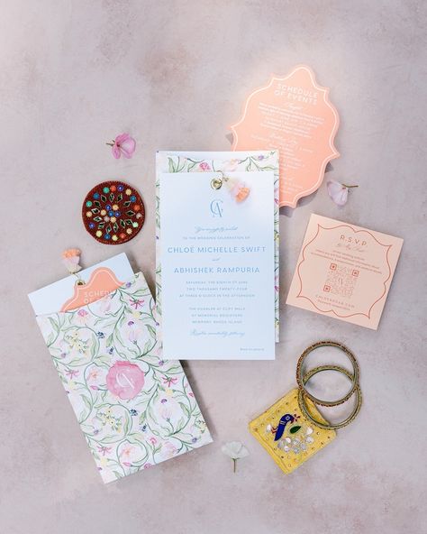 Infinite Events | Newport Wedding Planner | It all starts with your wedding suite 💌 For Chloe + Abhishek, their colorful wedding needed needed an invitation suite to match.… | Instagram Newport Wedding, Wedding Suite, Colorful Wedding, Wedding Stationary, Invitation Suite, Wedding Suits, Celebrity Weddings, Newport, Wedding Colors