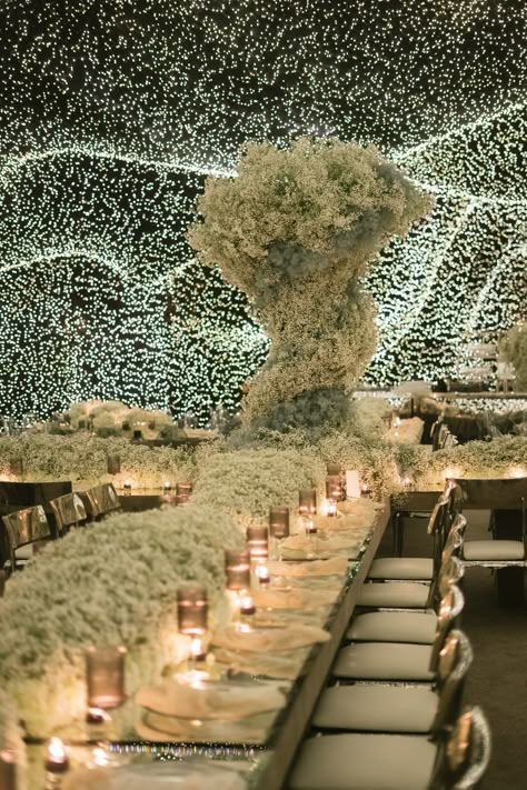 Extravagant Wedding Reception, Ballroom Lighting, Floral Center Piece, Luxury Event Decor, Light Wedding Dress, Candlelit Wedding, Dream Wedding Reception, Space Lighting, Stars Align