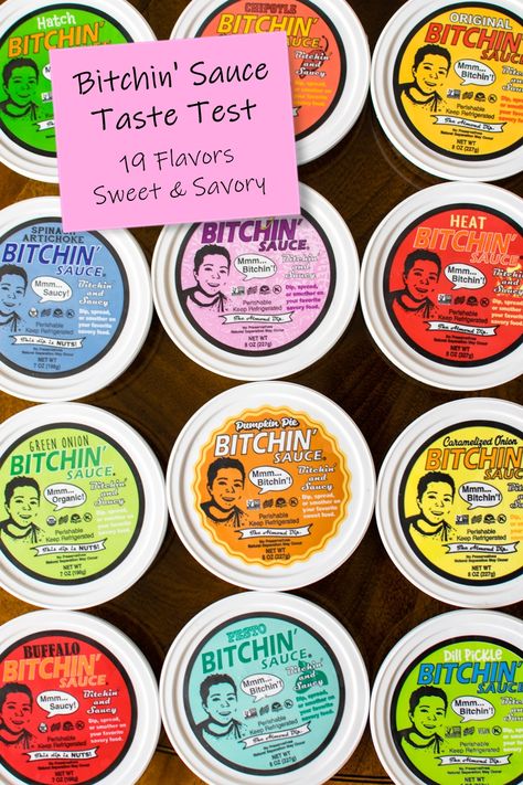 Bitchin' Sauce Reviews & Taste Test (19 Flavors Ranked!) Bitchin Sauce, Dairy Free Sauces, Almond Tree, Organic Spice, Taste Test, Spinach Artichoke, Nutritional Yeast, Food Products, Taste Testing