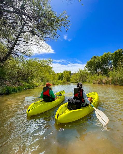 Spend a day on the Verde River with Clarkdale Kayak Company in Clarkdale, Arizona! @clarkdaleaz The Verde River is one of Arizona’s two wild and scenic rivers! You can enjoy a guided kayak tour this summer with Clarkdale Kayak Company @clarkdale_kayak ! As someone who grew up along the Verde River I think this is SUCH a good way for people to get to know the beautiful river and experience it! Trip Information: You can expect to spend 2.5 - 3 hours on the river, covering 3.5 miles of scen... Beautiful River, Two Wild, Ashley I, Kayak Tours, The River, Kayaking, This Summer, Arizona, Hiking