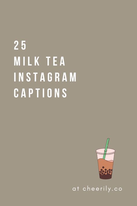 We're bubbling with excitement here at cheerily 🍵 If you need some captions to celebrate your best-teas, or you've just been waiting all oolong, here are our 25 MILK TEA INSTAGRAM CAPTIONS for your little boba: (Pssst: all captions can be made into custom tees & onesies here) What You Eat Quotes, Milk Tea Quotes Funny, Milk Tea Quotes Words, Boba Tea Quotes Funny, Bubble Tea Quotes Funny, Boba Tea Sayings, Bubble Tea Captions For Instagram, Tea Instagram Captions, Boba Tea Captions Instagram