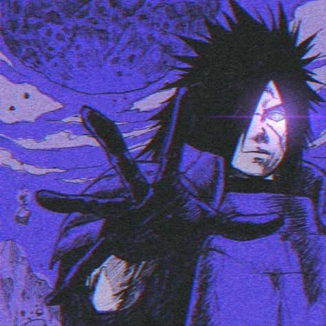 Madara Pfp Aesthetic, Madara Uchiha Pfp, Madara Pfp, Madara Uchiha Icon, One Direction Art, Fire Animation, Black Anime Guy, Purple I, Naruto And Sasuke Wallpaper