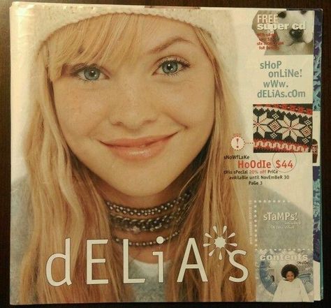 viNtAgE 1990s Delias catalog! Winter 1998 * 90s * | #1727641921 Delias 90s Catalog, 2000s Girl, 90s Memories, Catalog Cover, Cool Magazine, Clothing Catalog, Fashion Catalogue, 90s Kids, Soft Grunge