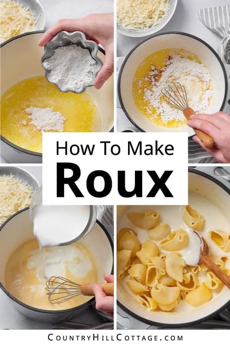 Mac And Cheese Roux Recipe, Roux For Mac And Cheese, Cheese Roux Recipe, Mac And Cheese Roux, Quick Mac And Cheese, Roux Recipe, Creamy Sauces, Cheese Mac And Cheese, Mac And Cheese Sauce