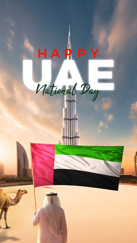 Uae National Day Design, National Day Design, Uae National Day, National Day, Design Advertising, Graphic Design Advertising, Freelancing Jobs, Adobe Photoshop, Photoshop